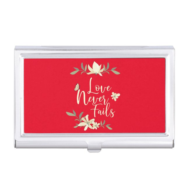 Love Never Fails 2019 JW Convention Business Card Case (Front)