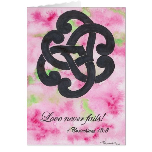 Love Never Fails! Cards (Front)