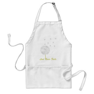Love Never Fails Daisy 1 Corinthians 13 Adult Apron