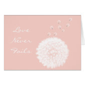 Love Never Fails Dandelion Corinthians 13 (Front Horizontal)
