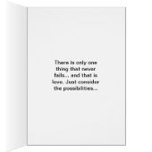 Love Never Fails - I Corinthians 13 Cards (Inside (Right))