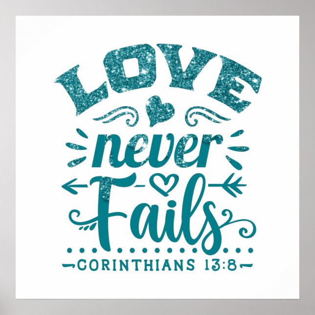 Love Never Fails Poster (Front)