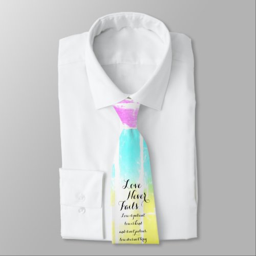 Love Never Fails Tie