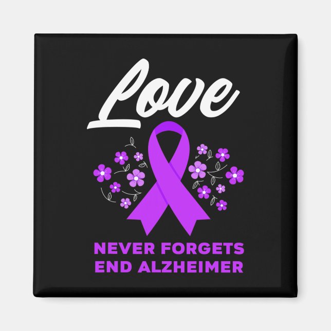 Love Never Forgets End Heimerheimer Heimerheimer's Magnet (Front)