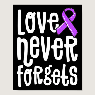 Love Never Forgets Memories Matter Alzheimer  End  Poster