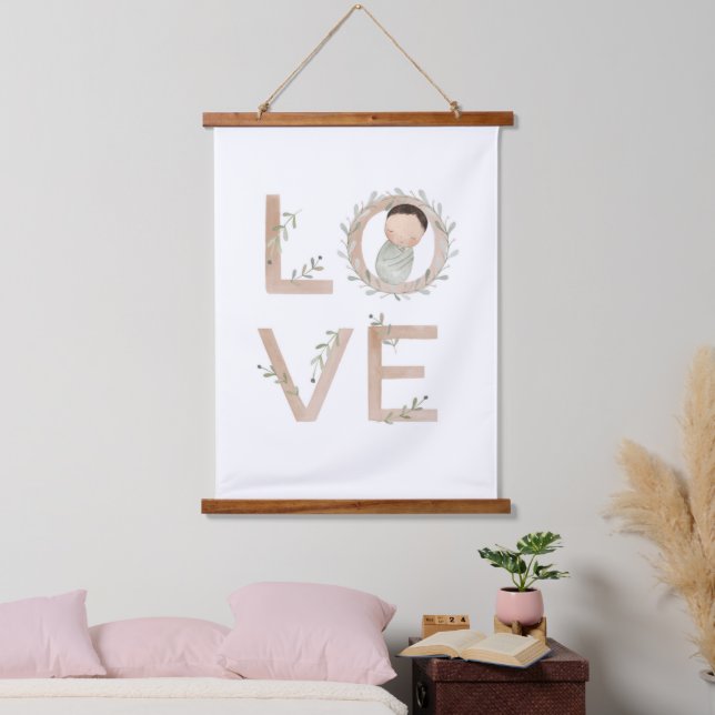 Love |  New Baby Hanging Tapestry (Bedroom)