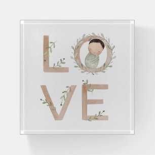 Love    New Baby Paperweight