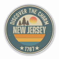  Love New Jersey - Cute NJ State Souvenir 