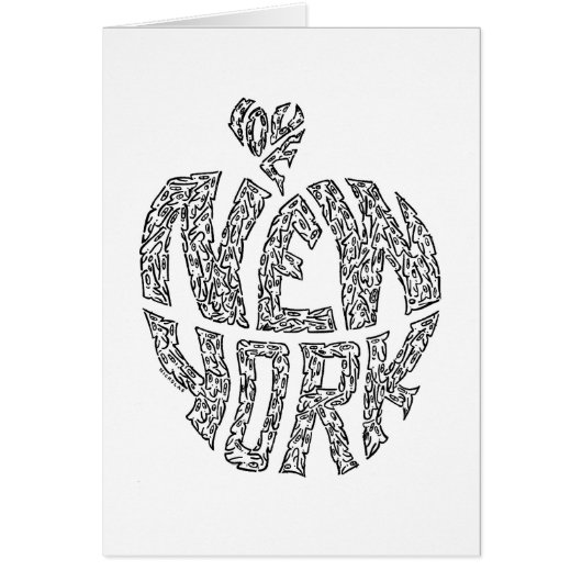 LOVE NEW YORK CARDS (Front)
