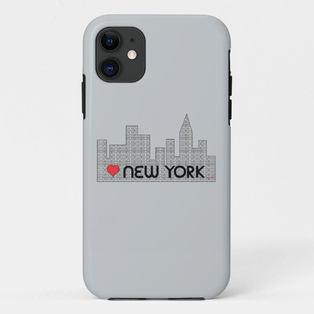 Love NEW YORK Case-Mate iPhone Case (Back)