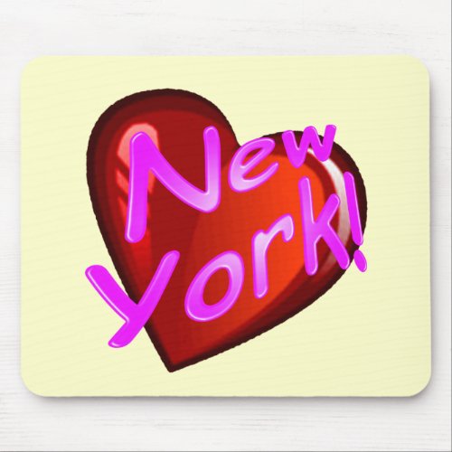 Love New York Mouse Pad