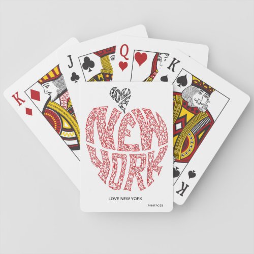 LOVE NEW YORK PLAYING CARDS