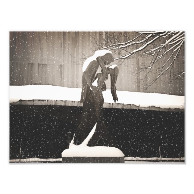 Love - New York Winter Photo Print (Front)
