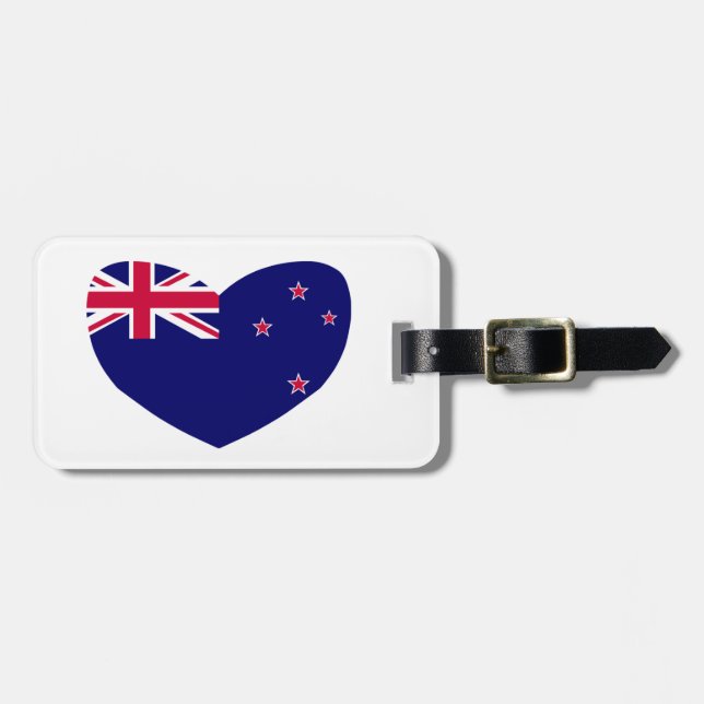 Love New Zealand Luggage Tag (Front Horizontal)
