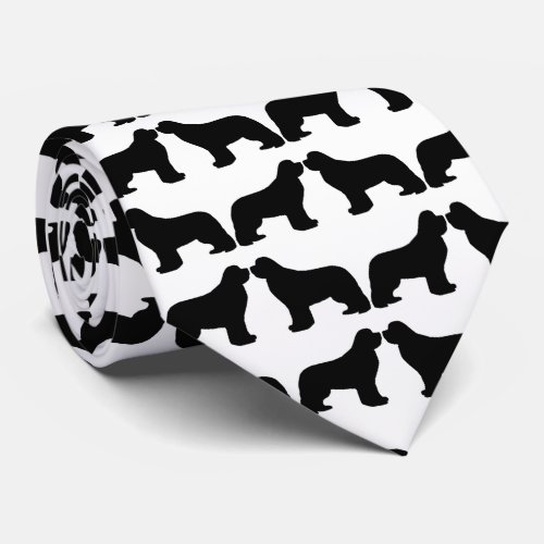 Love Newfoundland Dogs Neck Tie