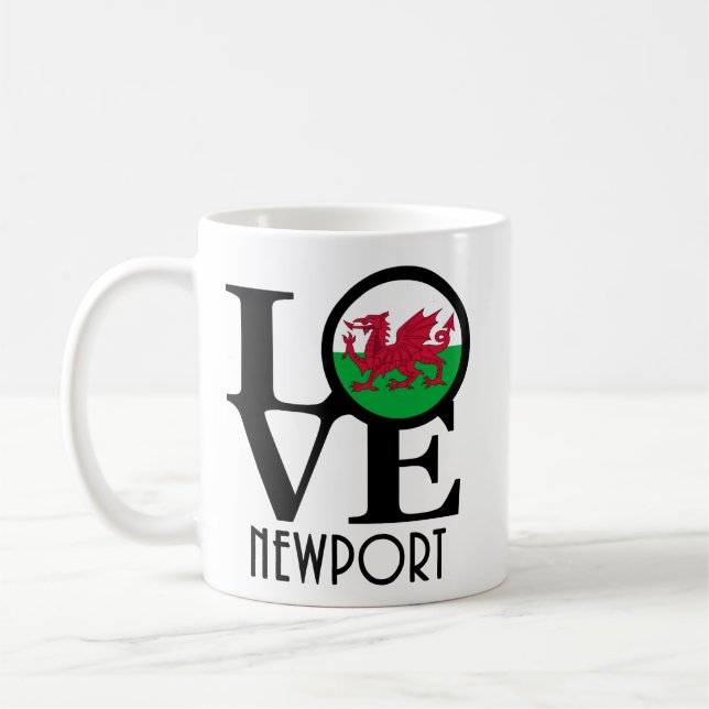 LOVE Newport 11oz Coffee Mug (Left)