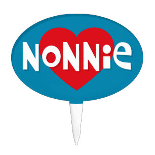 Love NONNIE Cake Topper