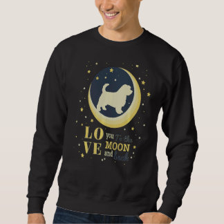 Love Norfolk Terrier Dog To The Moon Sweatshirt