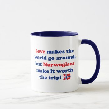 Love Norwegians Mug by worldshop at Zazzle