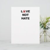 LOVE NOT HATE (Standing Front)