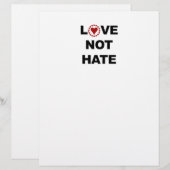 LOVE NOT HATE (Front/Back)