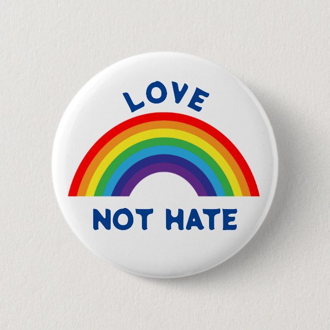 LOVE NOT HATE BUTTON (Front)
