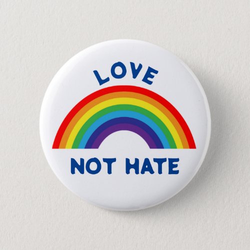 LOVE NOT HATE BUTTON