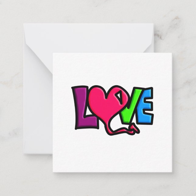 Love Note Card (Front)