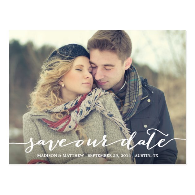 Love Note | Save The Date Postcard
