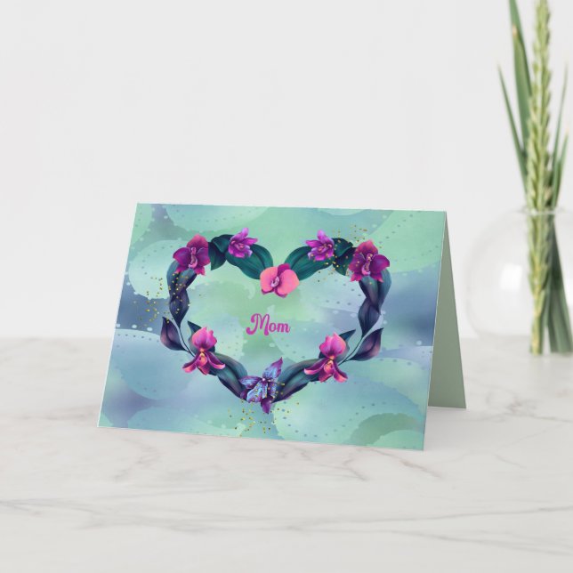 Love Note to Mom Thank You Card (Front)