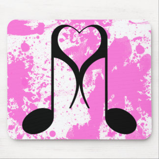 love notes : 8th note : mouse pad