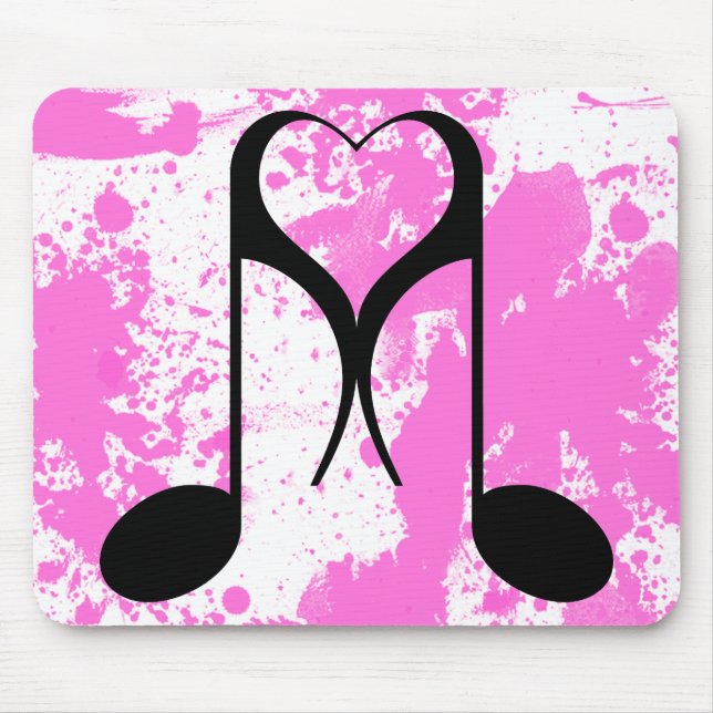 love notes : 8th note : mouse pad (Front)