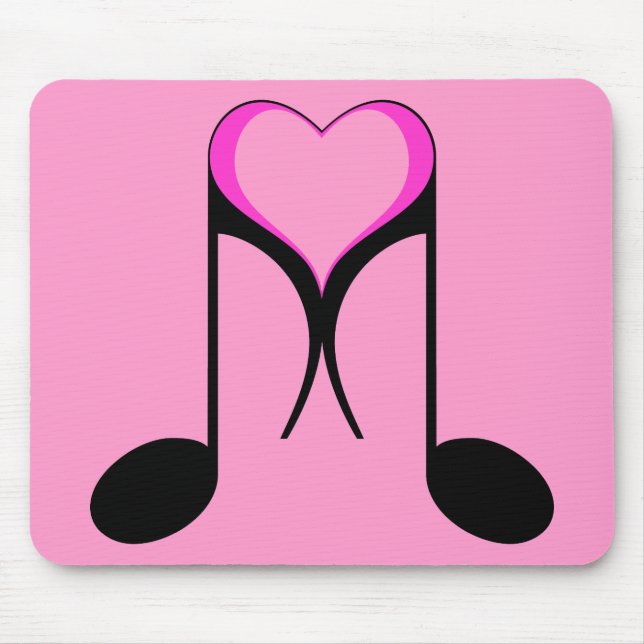 love notes : 8th note : mouse pad (Front)