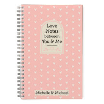 Love Notes Between You and Me Journal for Couples