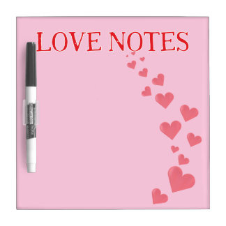 Love Notes Dry Erase Board | Valentine's Day