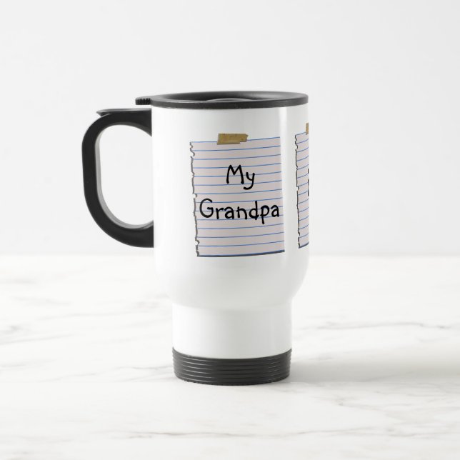 Love Notes For Grandpa Mug (Left)