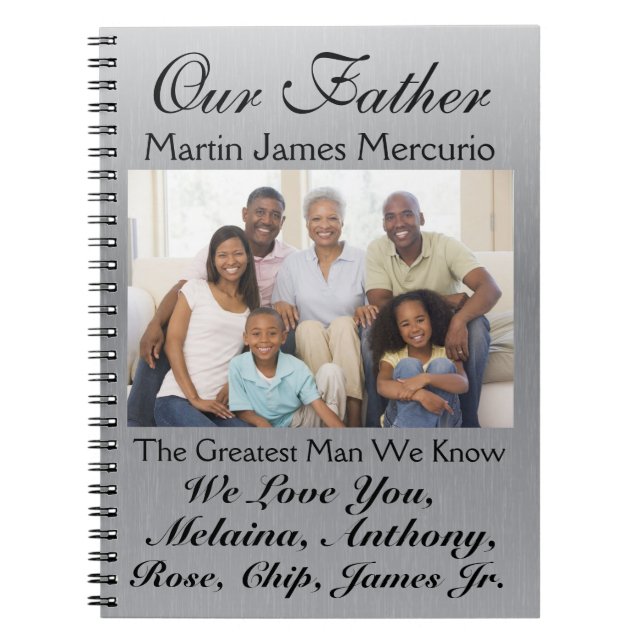 Love Notes For Mother's or Father's Day - srf Notebook (Front)