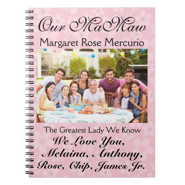 Love Notes For Mother's or Father's Day - srf Notebook (Front)