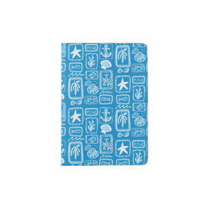 Love Notes from the Sea Seashell Ocean Beach Passport Holder