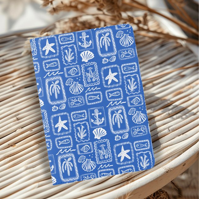Love Notes from the Sea Seashell Ocean Beach  Passport Holder (Love Notes from the Sea Seashell Ocean Beach Passport Holder
)