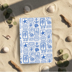 Love Notes from the Sea Seashell Ocean Beach Passport Holder