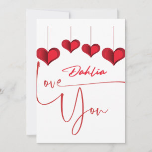Love Notes: Personalized Valentine's Day Invitation