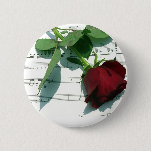 Love Notes Pinback Button (Front)