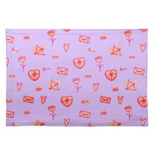 Love Notes & Sweet Treats Cloth Placemat