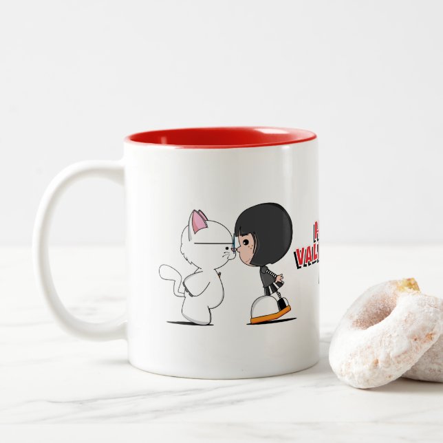 Love Now Pythagoras Mug (With Donut)