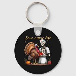Love Nurse Life Celebrate Your Passion for Nursing Keychain