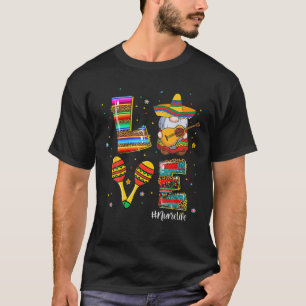Love Nurselife Gnome Cinco De Mayo Nurse Women Scr T-Shirt