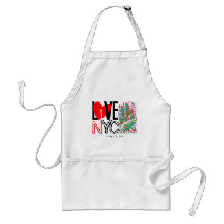 Love NYC & Live In NYC Apron