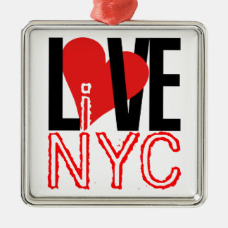 Love NYC Live In NYC Ornament