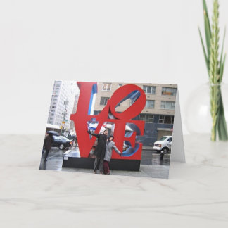 Love NYC peak Holiday Card